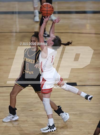 Thumbnail 2 in Memorial vs. Summer Creek  Girls 6A Region 3 Semi Finals photogallery.