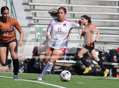 Thumbnail 3 in Hillcrest @ West Mesquite (UIL Soccer 5A Region 1 & 2 Bi-District) photogallery.