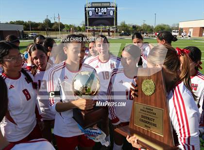 Thumbnail 2 in Hillcrest @ West Mesquite (UIL Soccer 5A Region 1 & 2 Bi-District) photogallery.
