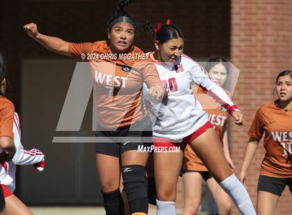 Thumbnail 3 in Hillcrest @ West Mesquite (UIL Soccer 5A Region 1 & 2 Bi-District) photogallery.