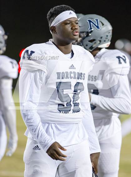 Thumbnail 3 in Norcross @ Grayson (GHSA 7A 2nd Round Playoff) photogallery.