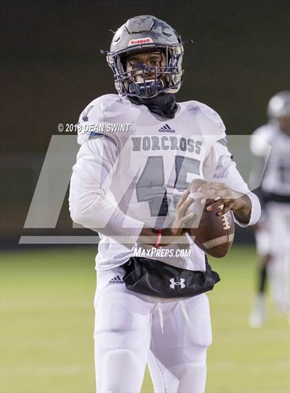 Thumbnail 3 in Norcross @ Grayson (GHSA 7A 2nd Round Playoff) photogallery.