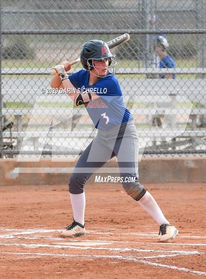 Thumbnail 2 in Westwood vs Arcadia (Westwood-Dobson Softball Invitational) photogallery.