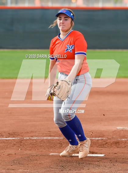 Thumbnail 3 in Westwood vs Arcadia (Westwood-Dobson Softball Invitational) photogallery.