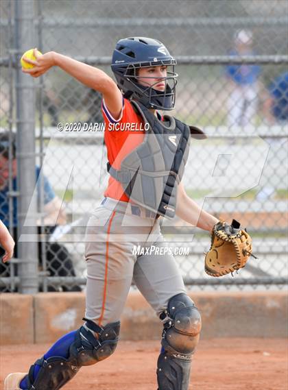 Thumbnail 2 in Westwood vs Arcadia (Westwood-Dobson Softball Invitational) photogallery.