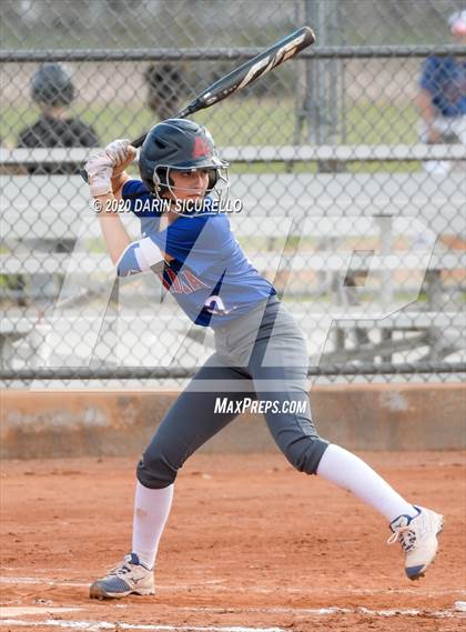 Thumbnail 1 in Westwood vs Arcadia (Westwood-Dobson Softball Invitational) photogallery.