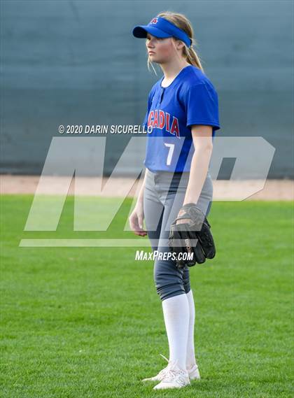 Thumbnail 2 in Westwood vs Arcadia (Westwood-Dobson Softball Invitational) photogallery.
