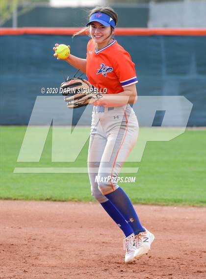 Thumbnail 2 in Westwood vs Arcadia (Westwood-Dobson Softball Invitational) photogallery.