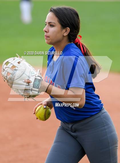 Thumbnail 3 in Westwood vs Arcadia (Westwood-Dobson Softball Invitational) photogallery.