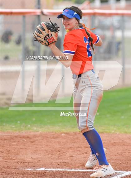 Thumbnail 3 in Westwood vs Arcadia (Westwood-Dobson Softball Invitational) photogallery.