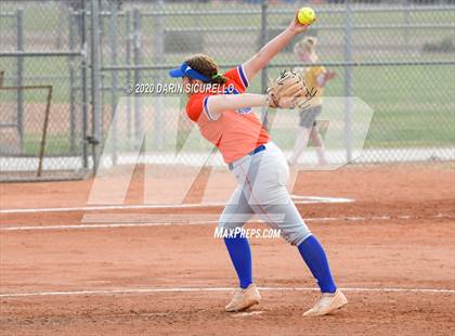 Thumbnail 3 in Westwood vs Arcadia (Westwood-Dobson Softball Invitational) photogallery.