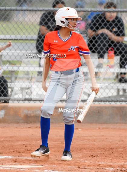 Thumbnail 2 in Westwood vs Arcadia (Westwood-Dobson Softball Invitational) photogallery.