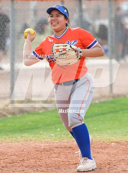 Thumbnail 3 in Westwood vs Arcadia (Westwood-Dobson Softball Invitational) photogallery.