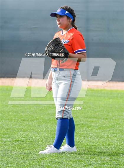 Thumbnail 3 in Westwood vs Arcadia (Westwood-Dobson Softball Invitational) photogallery.