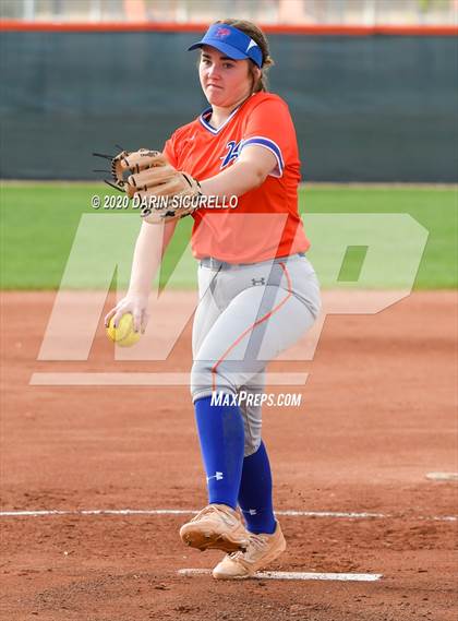 Thumbnail 2 in Westwood vs Arcadia (Westwood-Dobson Softball Invitational) photogallery.