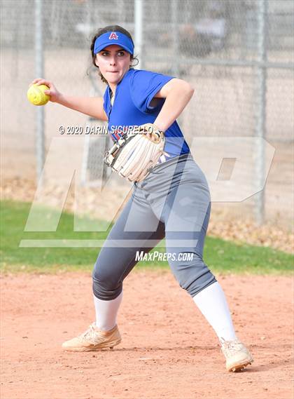 Thumbnail 1 in Westwood vs Arcadia (Westwood-Dobson Softball Invitational) photogallery.