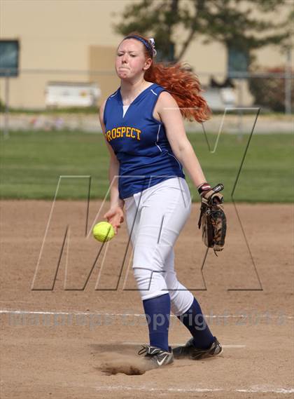 Thumbnail 1 in Prospect vs Santa Clara (Wilcox Tournament) photogallery.