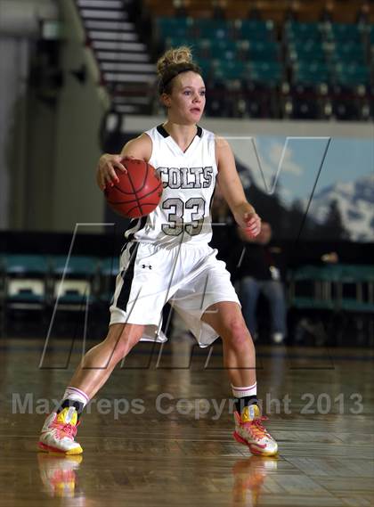 Thumbnail 2 in Pueblo South vs. Mesa Ridge (CHSAA 4A Great 8) photogallery.