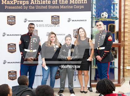 Thumbnail 2 in Marines H.S. Female Athlete of the Month - Felicia Perez photogallery.