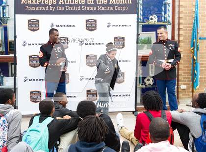 Thumbnail 1 in Marines H.S. Female Athlete of the Month - Felicia Perez photogallery.