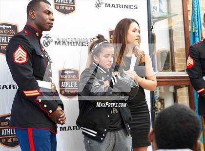Thumbnail 1 in Marines H.S. Female Athlete of the Month - Felicia Perez photogallery.