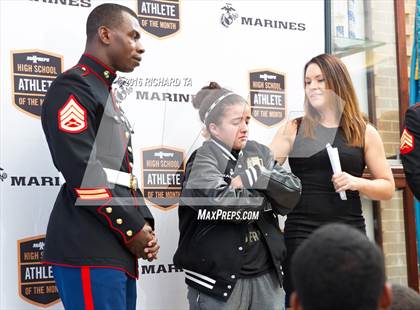 Thumbnail 2 in Marines H.S. Female Athlete of the Month - Felicia Perez photogallery.