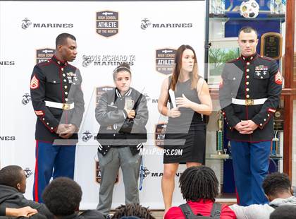 Thumbnail 2 in Marines H.S. Female Athlete of the Month - Felicia Perez photogallery.