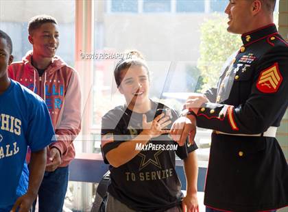 Thumbnail 1 in Marines H.S. Female Athlete of the Month - Felicia Perez photogallery.