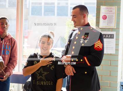 Thumbnail 1 in Marines H.S. Female Athlete of the Month - Felicia Perez photogallery.