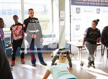 Thumbnail 3 in Marines H.S. Female Athlete of the Month - Felicia Perez photogallery.