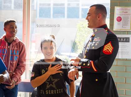 Thumbnail 3 in Marines H.S. Female Athlete of the Month - Felicia Perez photogallery.