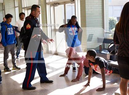 Thumbnail 1 in Marines H.S. Female Athlete of the Month - Felicia Perez photogallery.