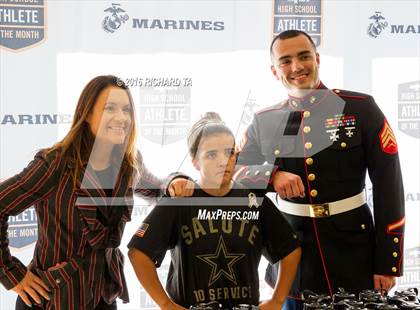 Thumbnail 3 in Marines H.S. Female Athlete of the Month - Felicia Perez photogallery.