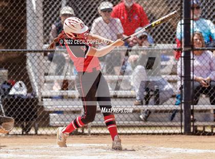 Thumbnail 2 in Haralson County vs Cherokee (GHSA Slow-Pitch State Championship) photogallery.