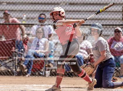 Thumbnail 3 in Haralson County vs Cherokee (GHSA Slow-Pitch State Championship) photogallery.