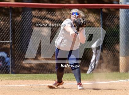 Thumbnail 2 in Haralson County vs Cherokee (GHSA Slow-Pitch State Championship) photogallery.