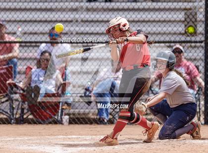 Thumbnail 1 in Haralson County vs Cherokee (GHSA Slow-Pitch State Championship) photogallery.