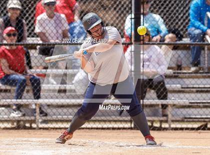 Thumbnail 3 in Haralson County vs Cherokee (GHSA Slow-Pitch State Championship) photogallery.
