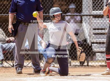 Thumbnail 3 in Haralson County vs Cherokee (GHSA Slow-Pitch State Championship) photogallery.