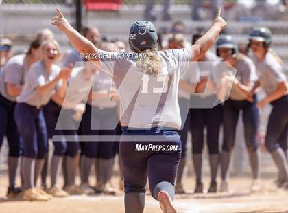 Thumbnail 3 in Haralson County vs Cherokee (GHSA Slow-Pitch State Championship) photogallery.