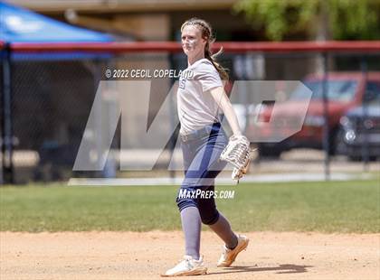 Thumbnail 2 in Haralson County vs Cherokee (GHSA Slow-Pitch State Championship) photogallery.
