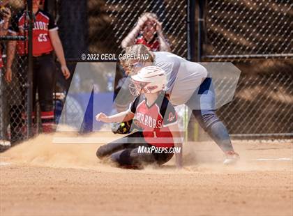 Thumbnail 1 in Haralson County vs Cherokee (GHSA Slow-Pitch State Championship) photogallery.