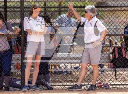 Thumbnail 2 in Haralson County vs Cherokee (GHSA Slow-Pitch State Championship) photogallery.