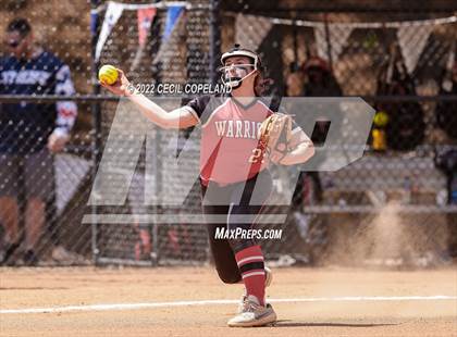 Thumbnail 3 in Haralson County vs Cherokee (GHSA Slow-Pitch State Championship) photogallery.