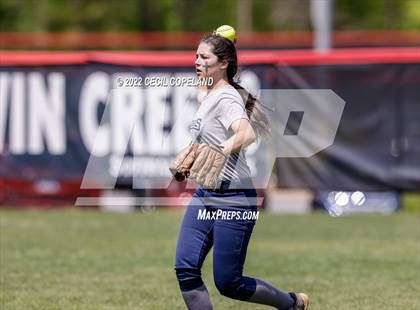 Thumbnail 3 in Haralson County vs Cherokee (GHSA Slow-Pitch State Championship) photogallery.