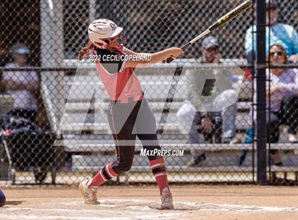 Thumbnail 2 in Haralson County vs Cherokee (GHSA Slow-Pitch State Championship) photogallery.