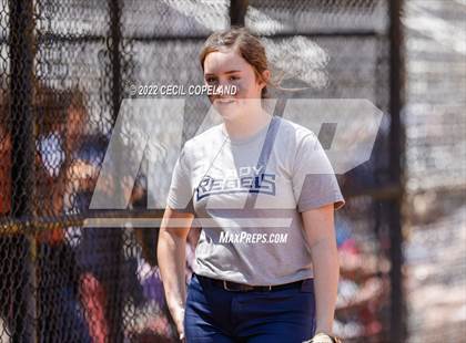 Thumbnail 1 in Haralson County vs Cherokee (GHSA Slow-Pitch State Championship) photogallery.
