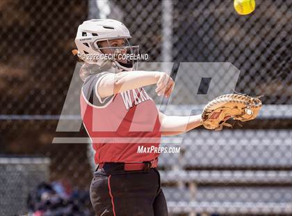 Thumbnail 3 in Haralson County vs Cherokee (GHSA Slow-Pitch State Championship) photogallery.