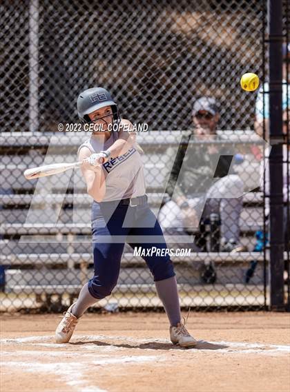 Thumbnail 3 in Haralson County vs Cherokee (GHSA Slow-Pitch State Championship) photogallery.
