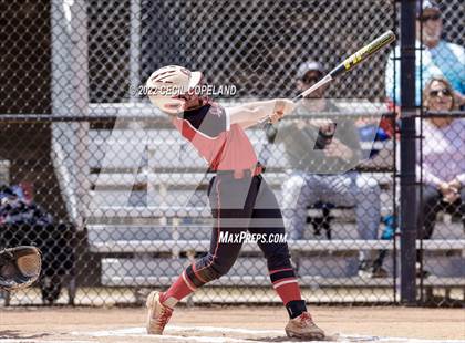 Thumbnail 3 in Haralson County vs Cherokee (GHSA Slow-Pitch State Championship) photogallery.